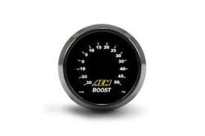 AEM 52mm Boost Digital Gauge -30-50psi-Gauges-AEM