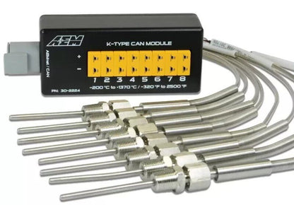 AEM 8 Channel K-Type Thermocouple EGT CAN Module-Data Acquisition-AEM