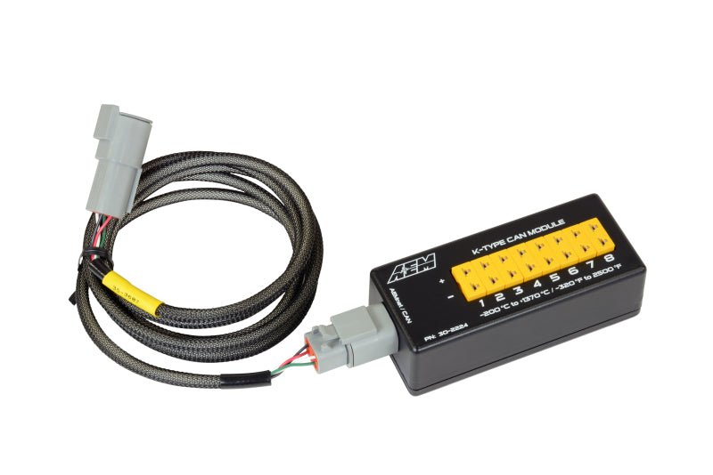 AEM 8 Channel K-Type Thermocouple EGT CAN Module-Data Acquisition-AEM