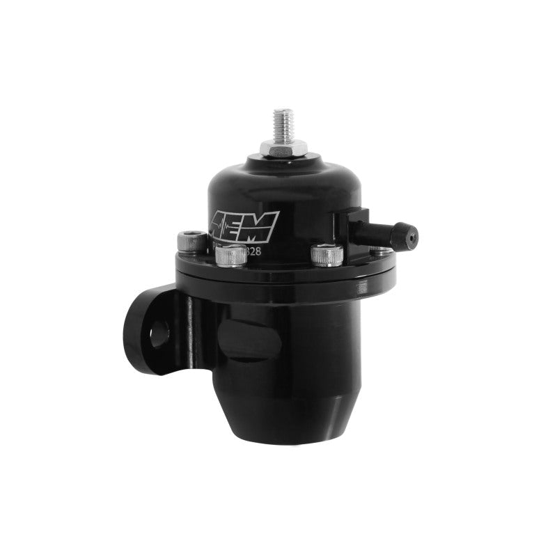 AEM 86-93 Acura / 95-98 TL / 88-91 Civic/CRX / 92-01 Prelude Black Adjustable Fuel Pressure Regulato-Fuel Pressure Regulators-AEM