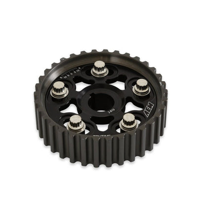 AEM 90-91 Acura Interga RS LS GS & GSR/ 99-00 Honda Civic Si Black Tru-Time Cam Gear-Cam Gears-AEM