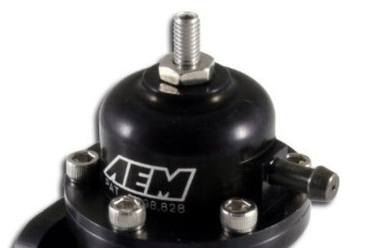 AEM 94-01 Acura Integra / 90-93 Honda Accord / 92-95 Honda Civic / 99-00 Honda Civic Black Adjustabl-Fuel Pressure Regulators-AEM