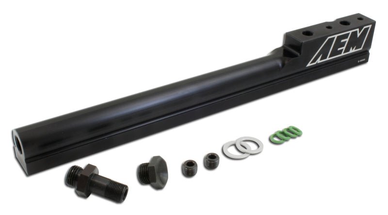 AEM 94-01 Integra Black Fuel Rail-Fuel Rails-AEM