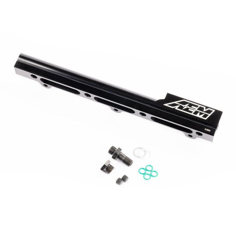 AEM 94-01 Integra Black Fuel Rail-Fuel Rails-AEM
