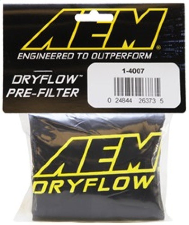 AEM Air Filter Wrap 6 in Base 5 1/8in Top 7 1/8 in Tall-Pre-Filters-AEM Induction