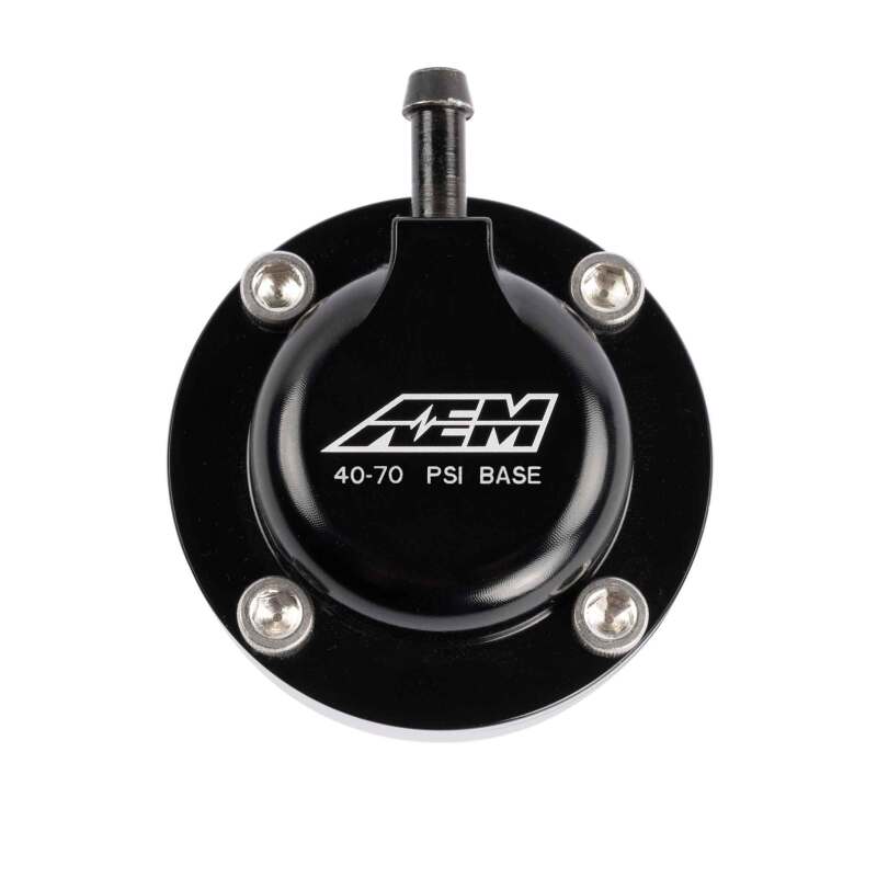AEM AN6 ORB 40-70psi Fuel Pulse Damper-Fuel Pressure Regulators-AEM