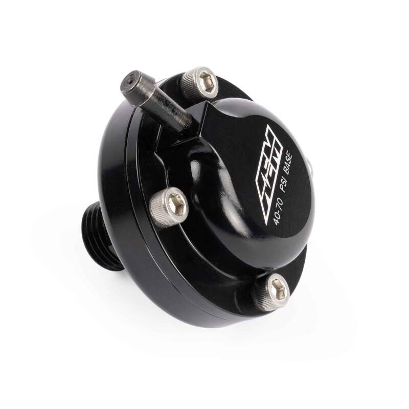 AEM AN6 ORB 40-70psi Fuel Pulse Damper-Fuel Pressure Regulators-AEM