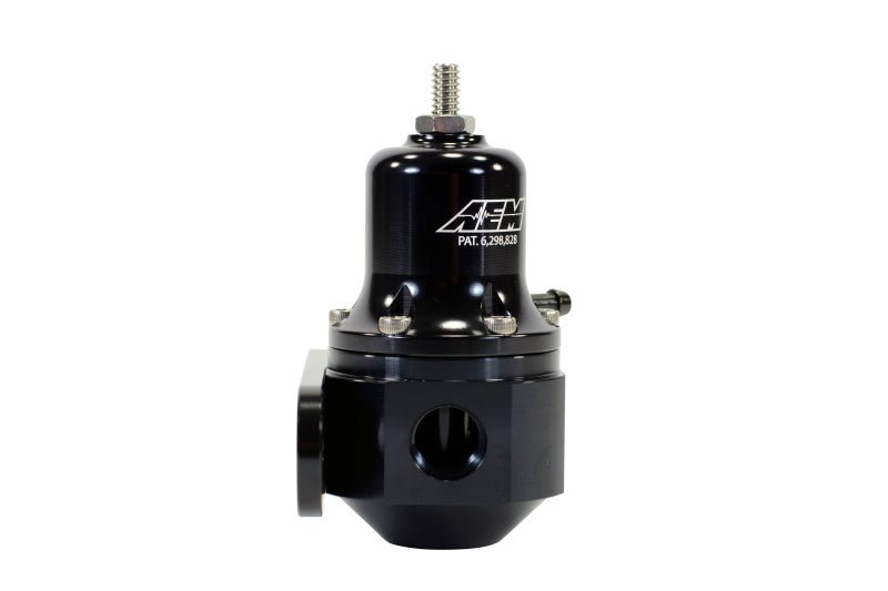 AEM High Capacity Universal Black Adjustable Fuel Pressure Regulator-Fuel Pressure Regulators-AEM