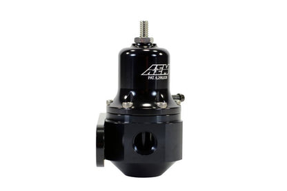 AEM High Capacity Universal Black Adjustable Fuel Pressure Regulator-Fuel Pressure Regulators-AEM