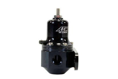 AEM High Capacity Universal Black Adjustable Fuel Pressure Regulator-Fuel Pressure Regulators-AEM
