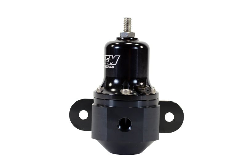 AEM High Capacity Universal Black Adjustable Fuel Pressure Regulator-Fuel Pressure Regulators-AEM