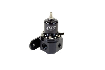 AEM High Capacity Universal Black Adjustable Fuel Pressure Regulator-Fuel Pressure Regulators-AEM