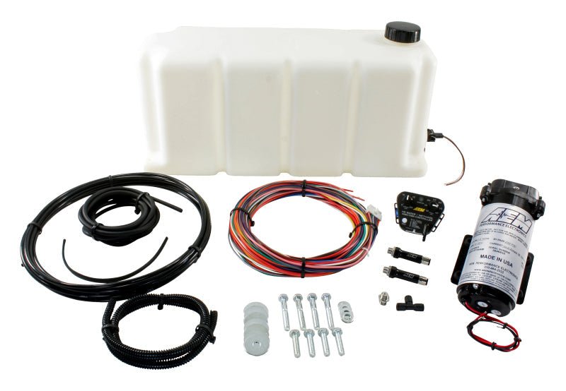 AEM V2 5 Gallon Diesel Water/Methanol Injection Kit (Internal Map)-Water Meth Kits-AEM