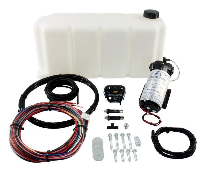 AEM V2 5 Gallon Diesel Water/Methanol Injection Kit (Internal Map)-Water Meth Kits-AEM