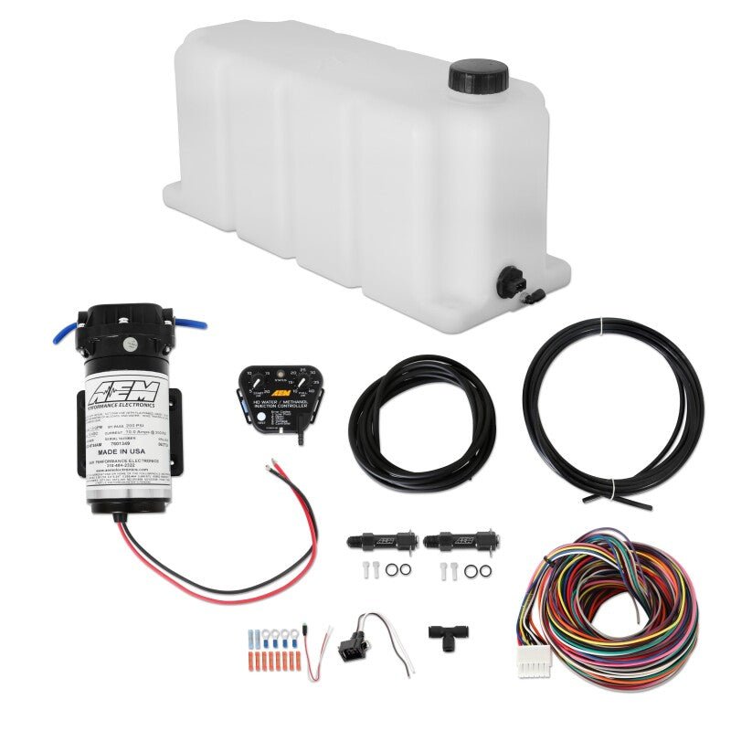 AEM V2 5 Gallon Diesel Water/Methanol Injection Kit (Internal Map)-Water Meth Kits-AEM