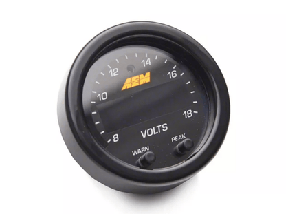 AEM X-Series 8-18V Volt Gauge-Gauges-AEM