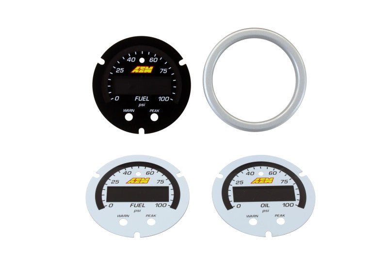 AEM X-Series Pressure Gauge Accessory Kit-Gauges-AEM