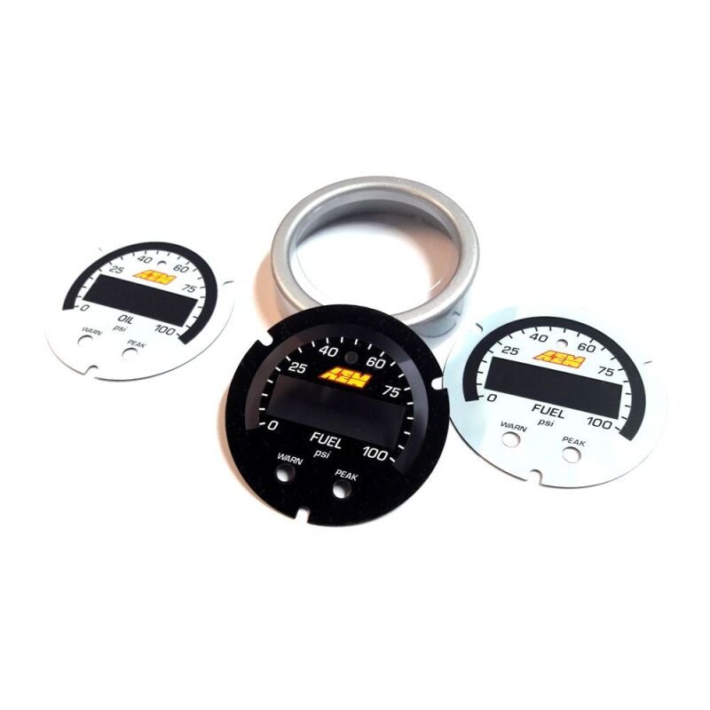 AEM X-Series Pressure Gauge Accessory Kit-Gauges-AEM