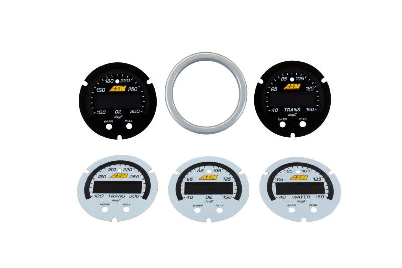 AEM X-Series Temperature Gauge Accessory Kit-Gauges-AEM