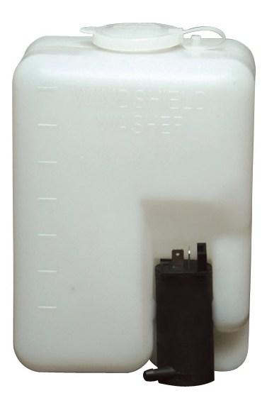 Vibrant Windshield Washer Bottle Repl Kit 1.2L bottle incl bottle ele pump mounting bracket hose