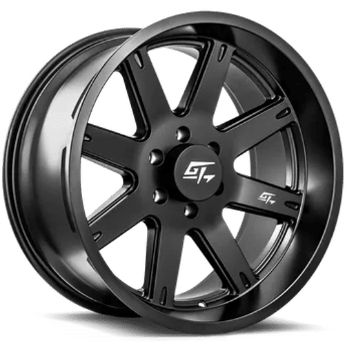 GT Off-Road Invasion Satin Black Satin Black 17x9 +12 8x180mm 125.2mm