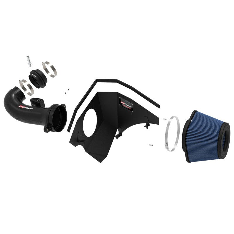 aFe Track Series Carbon Fiber Pro 5R AIS - 16-19 Chevrolet Camaro SS V8-6.2L