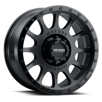 Method MR305 NV 20x9 18mm Offset 8x170 130.81mm CB Double Black Wheel