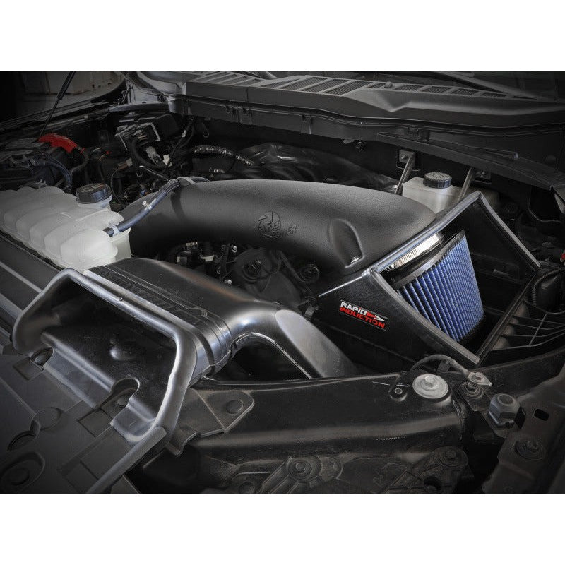 aFe Rapid Induction Cold Air Intake System w/Pro 5R Filter 2021+ Ford F-150 V8-5.0L