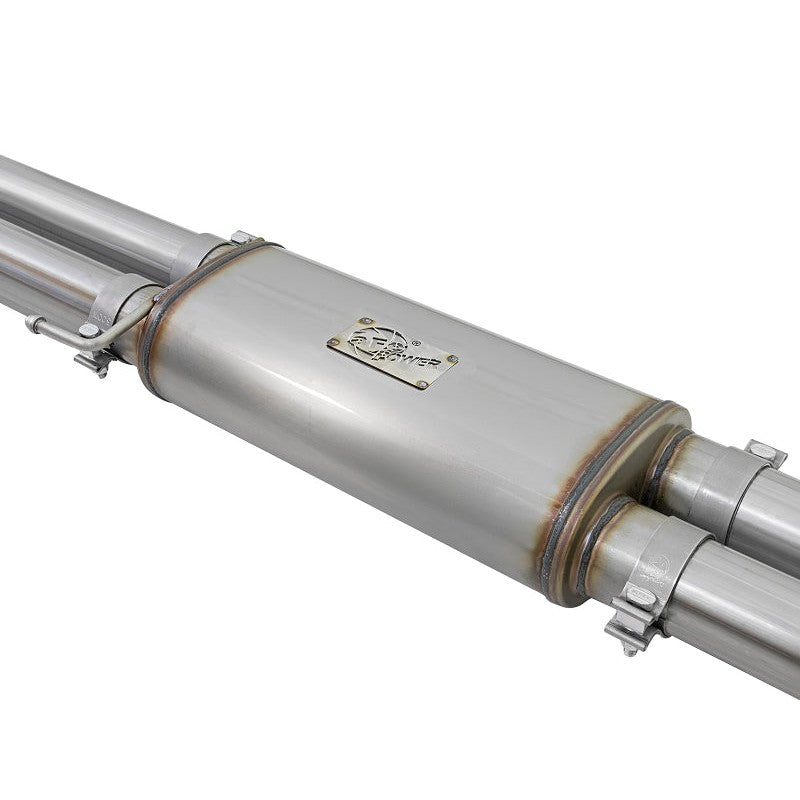 aFe MACHForce XP 3in 409-SS Exhaust Cat-Back 2017 Ford F-150 Raptor V6-3.5L (tt) w/ Black Tip
