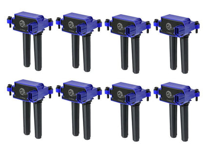 aFe 06 - 24 Dodge/Jeep/RAM Scorcher High - Performance Ignition Coil (8 Pack) - In - Line Modules - aFe