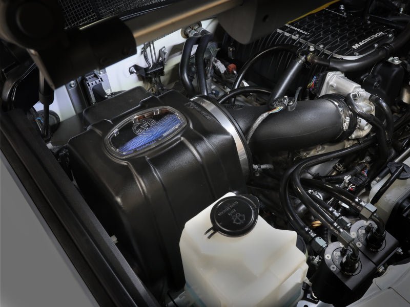 aFe 07 - 21 Toyota Tundra Momentum GT Cold Air Intake System w/ Pro 5R Filter w/ Magnuson Supercharger - Cold Air Intakes - aFe