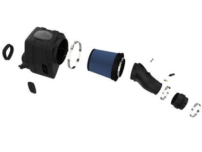 aFe 07 - 21 Toyota Tundra Momentum GT Cold Air Intake System w/ Pro 5R Filter w/ Magnuson Supercharger - Cold Air Intakes - aFe