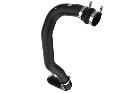 aFe 08 - 10 Ford Trucks V8 - 6.4L (td) BladeRunner 3 IN Aluminum Hot Charge Pipe - Black - Intercoolers - aFe