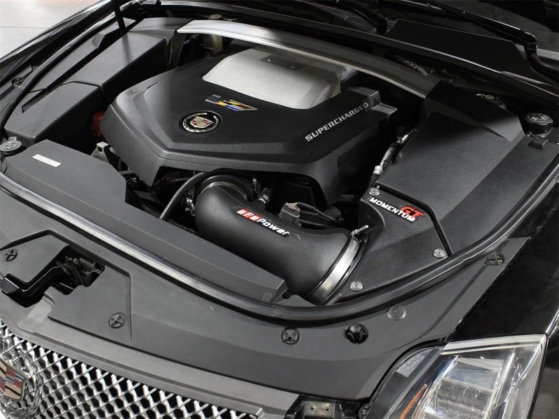 aFe 09 - 15 Cadillac CTS - V Momentum GT Cold Air Intake System w/ Pro 5R Media - Cold Air Intakes - aFe