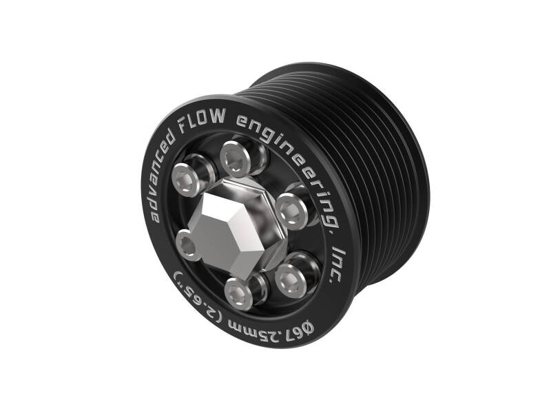 aFe 15 - 23 Dodge Challenger / 15 - 23 Dodge Charger SRT Hellcat 2.65in Supercharger Power Pulley Kit - Pulleys - Crank, Underdrive - aFe