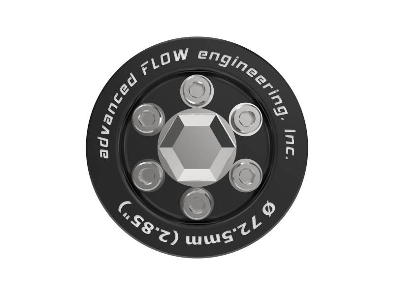 aFe 15 - 23 Dodge Challenger / 15 - 23 Dodge Charger SRT Hellcat 2.85in Supercharger Power Pulley Kit - Pulleys - Crank, Underdrive - aFe