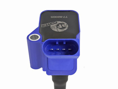 aFe 17 - 20 Audi A3 / 15 - 20 Audi A4 Scorcher High - Performance Ignition Coil (4 Pack) - In - Line Modules - aFe