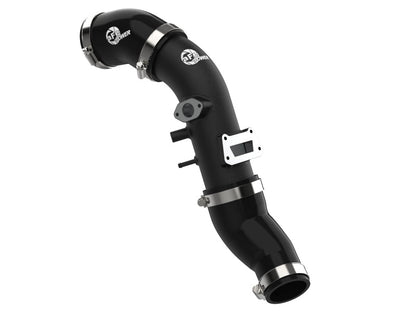 aFe 19 - 22 Hyundai Veloster N L4 2.0L (t) BladeRunner 2 - 3/4in Aluminum Cold Charge Pipe - Black - Intercoolers - aFe