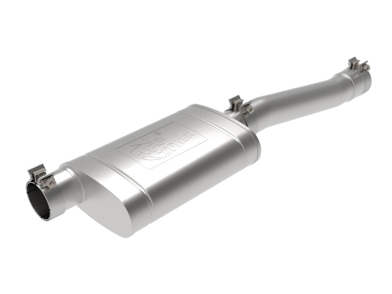 aFe 20 - 21 GM Trucks (V8 - 6.2L) 409 Stainless Steel Muffler Upgrade Pipe - Catback - aFe