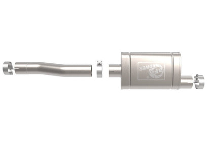 aFe 20 - 21 GM Trucks (V8 - 6.2L) 409 Stainless Steel Muffler Upgrade Pipe - Catback - aFe
