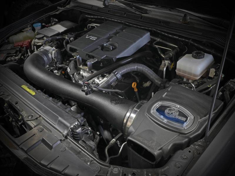 aFe 20 - 22 Nissan Frontier V6 - 3.8L Momentum GT Cold Air Intake System w/ Pro 5R Filter - Cold Air Intakes - aFe