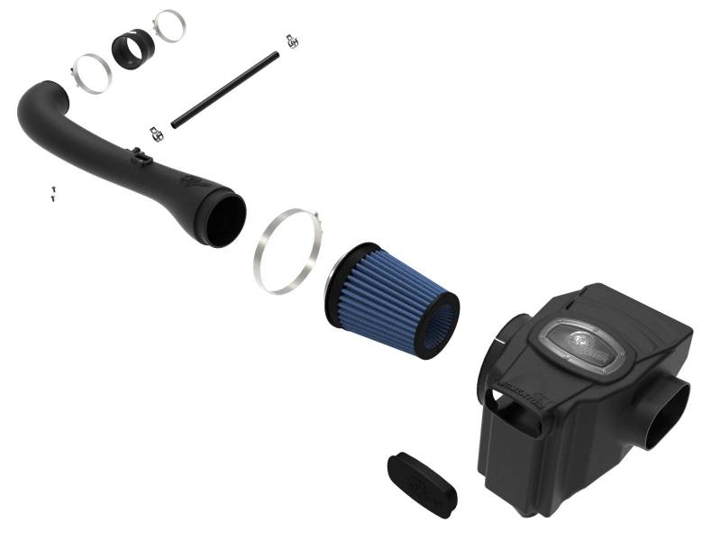 aFe 20 - 22 Nissan Frontier V6 - 3.8L Momentum GT Cold Air Intake System w/ Pro 5R Filter - Cold Air Intakes - aFe