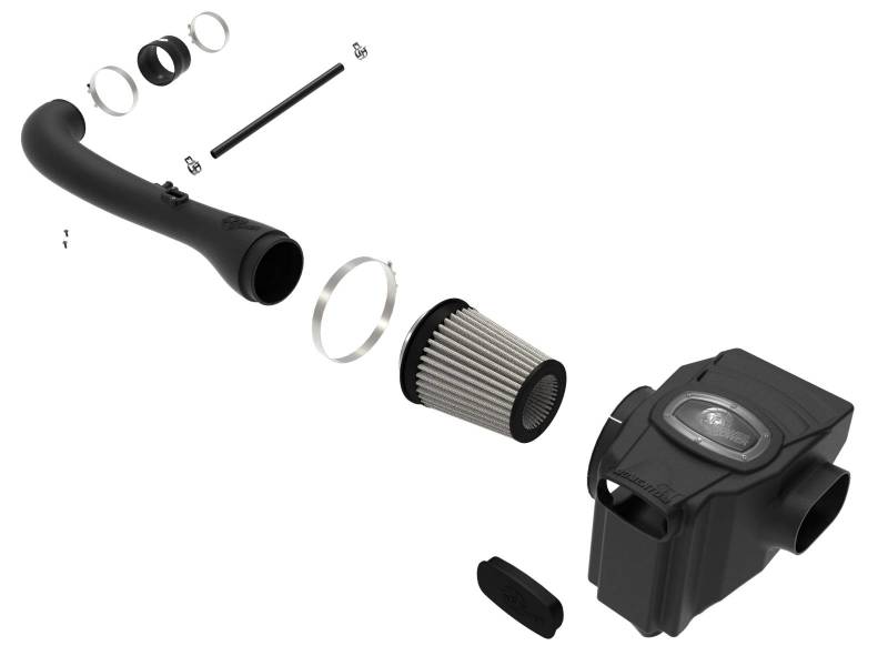 aFe 20 - 22 Nissan Frontier V6 - 3.8L Momentum GT Cold Air Intake System w/ Pro DRY S Filter - Cold Air Intakes - aFe