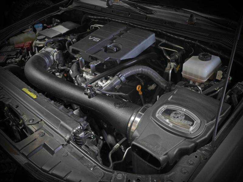 aFe 20 - 22 Nissan Frontier V6 - 3.8L Momentum GT Cold Air Intake System w/ Pro DRY S Filter - Cold Air Intakes - aFe