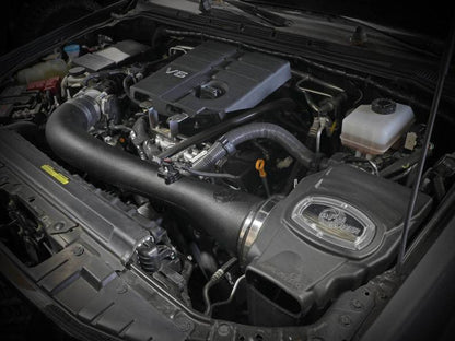 aFe 20 - 22 Nissan Frontier V6 - 3.8L Momentum GT Cold Air Intake System w/ Pro DRY S Filter - Cold Air Intakes - aFe