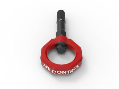 AFE 20 - 24 Chevrolet C8 Corvette Rear Tow Hook - Red - Tow Hooks - aFe