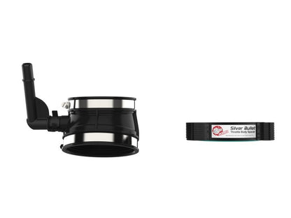 aFe 2020 Vette C8 Silver Bullet Aluminum Throttle Body Spacer / Works With Factory Intake Only - Blk - Throttle Body Spacers - aFe