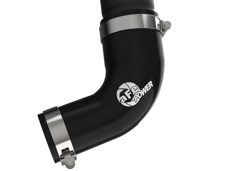 aFe 2022 Toyota Tundra V6 - 3.5L (tt) BladeRunner 2.5in Aluminum Hot Charge Pipe - Black - Intercoolers - aFe