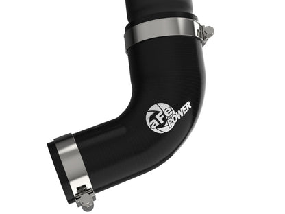 aFe 2022 Toyota Tundra V6 - 3.5L (tt) BladeRunner 2.5in Aluminum Hot Charge Pipe - Black - Intercoolers - aFe