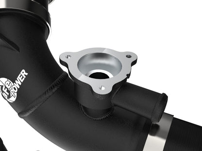 aFe 2022 Toyota Tundra V6 - 3.5L (tt) BladeRunner 2.5in Aluminum Hot Charge Pipe - Black - Intercoolers - aFe